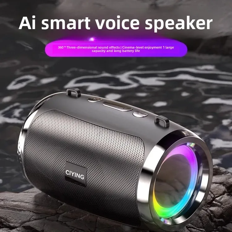 Portable Mini Bluetooth Speaker High Volume Outdoor Car Subwoofer Wireless Bluetooth Sound Box Double Speaker IPX 5 Waterproof