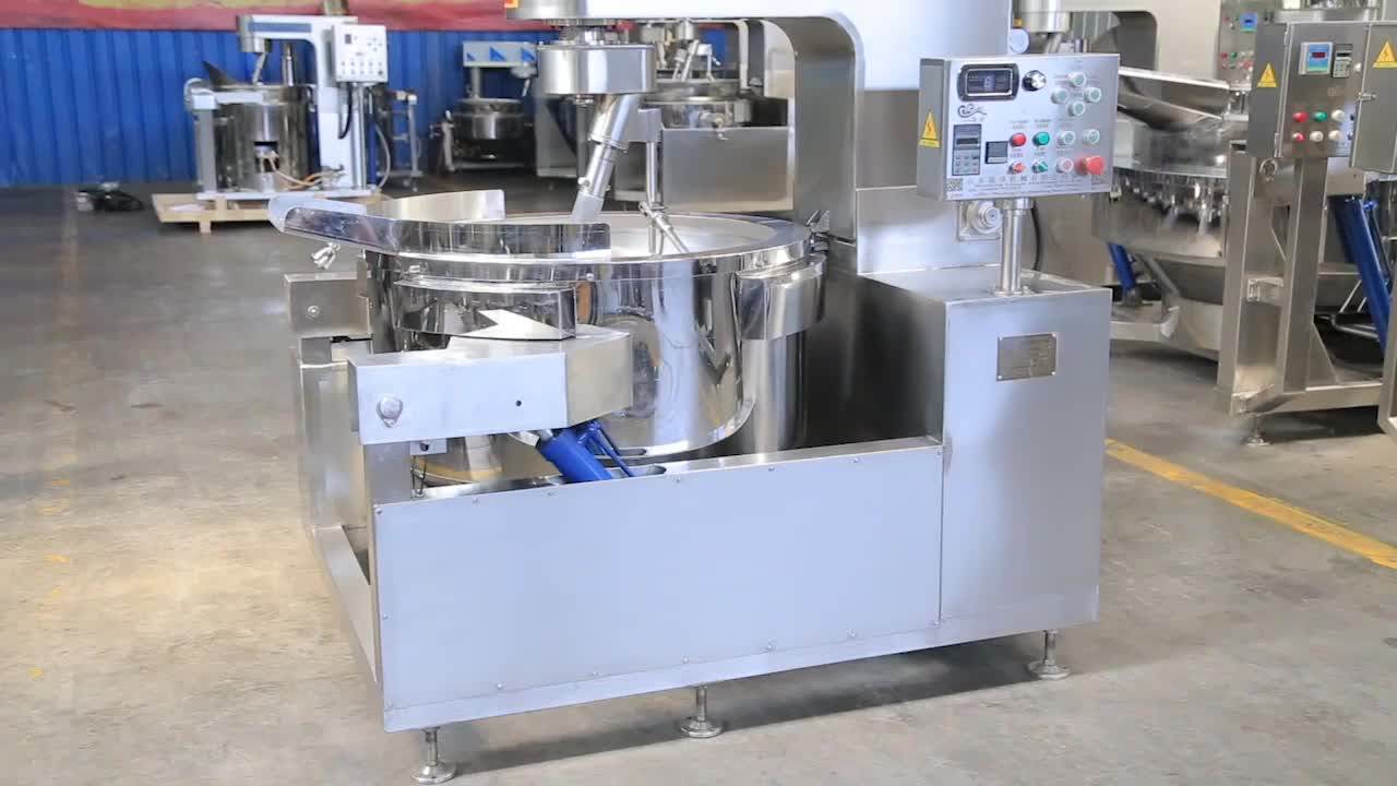 Automatic Big Capacity Industrial Stainless 304 Food Processing Machine Cooking Equipment For