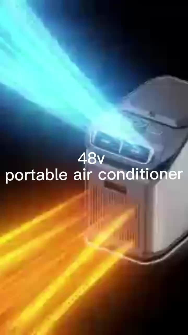 48v Portable Air Conditioner 6000btu Tent Air Conditioner 550w Power