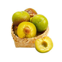 Authentic Sichuan bone-free red plums 5 pounds fresh seasonal fruits whole box sweet green crispy honey plum Wushan limited time