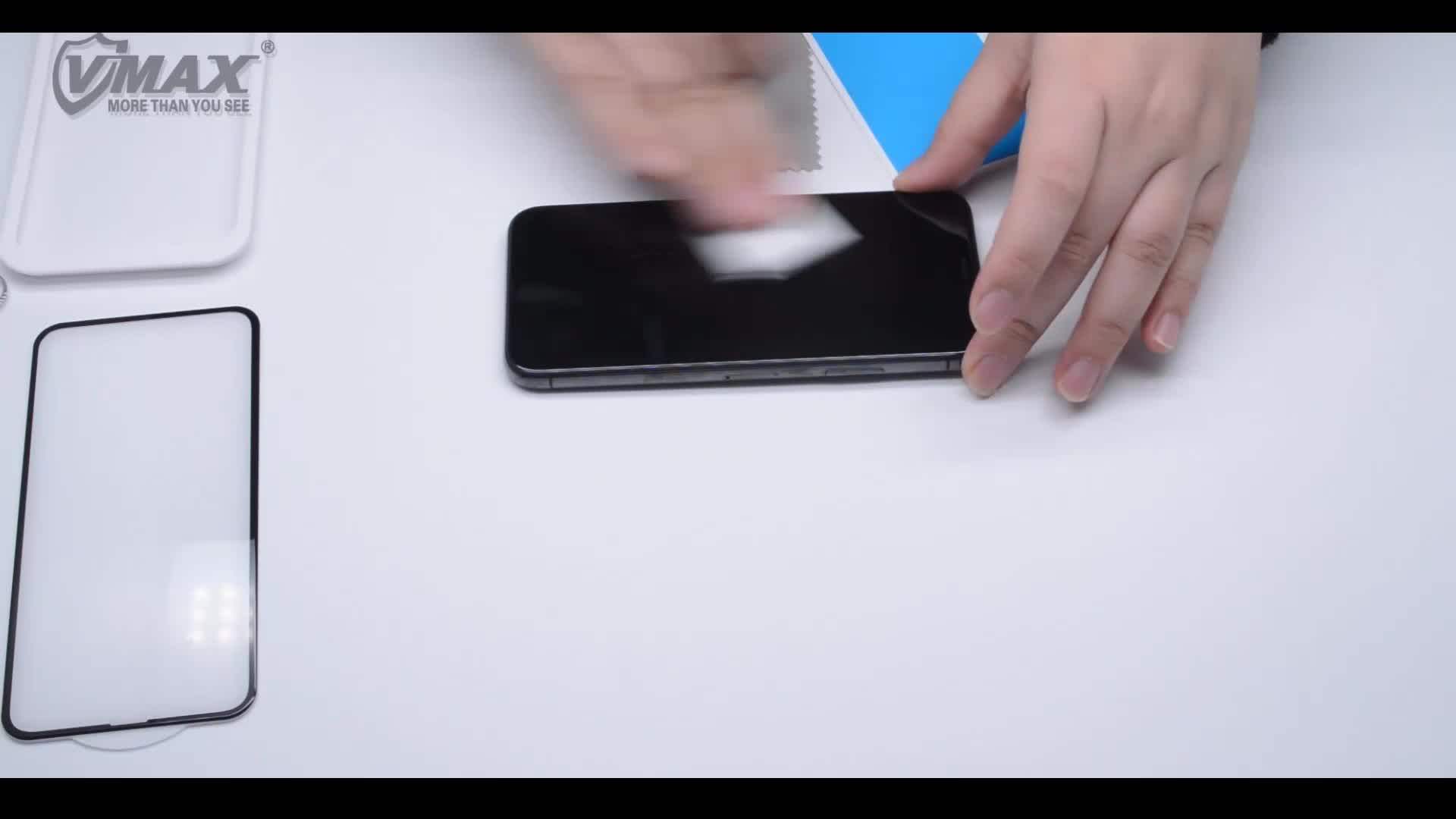 In Stock ! Screen Protector For Iphone X,9h 0.33mm Anti Fingerprint