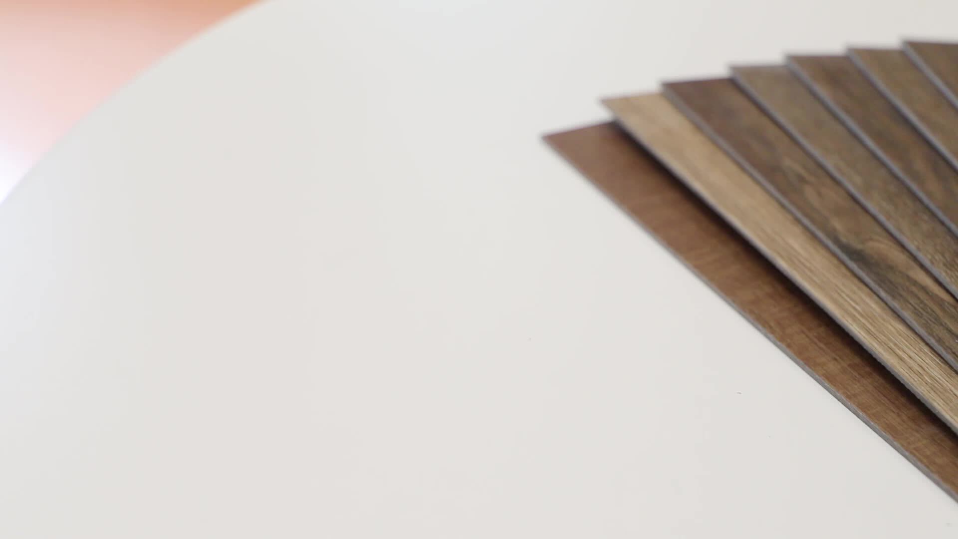 100 Waterproof Click Rigid Core Vinyl Plank Spc Flooring/pvc Flooring