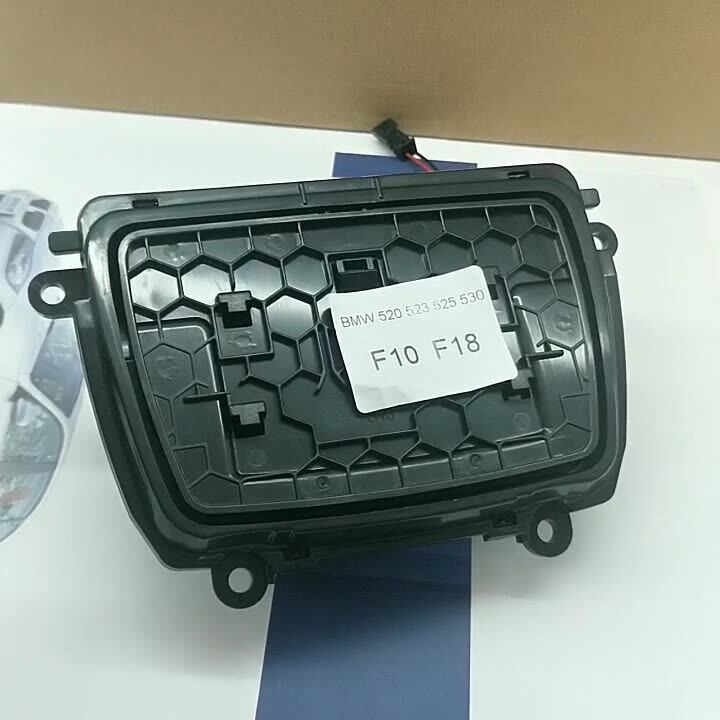 Nieuwe Zwarte Plastic Center Console Asbak Montage Doos Fit Voor BMW 5
