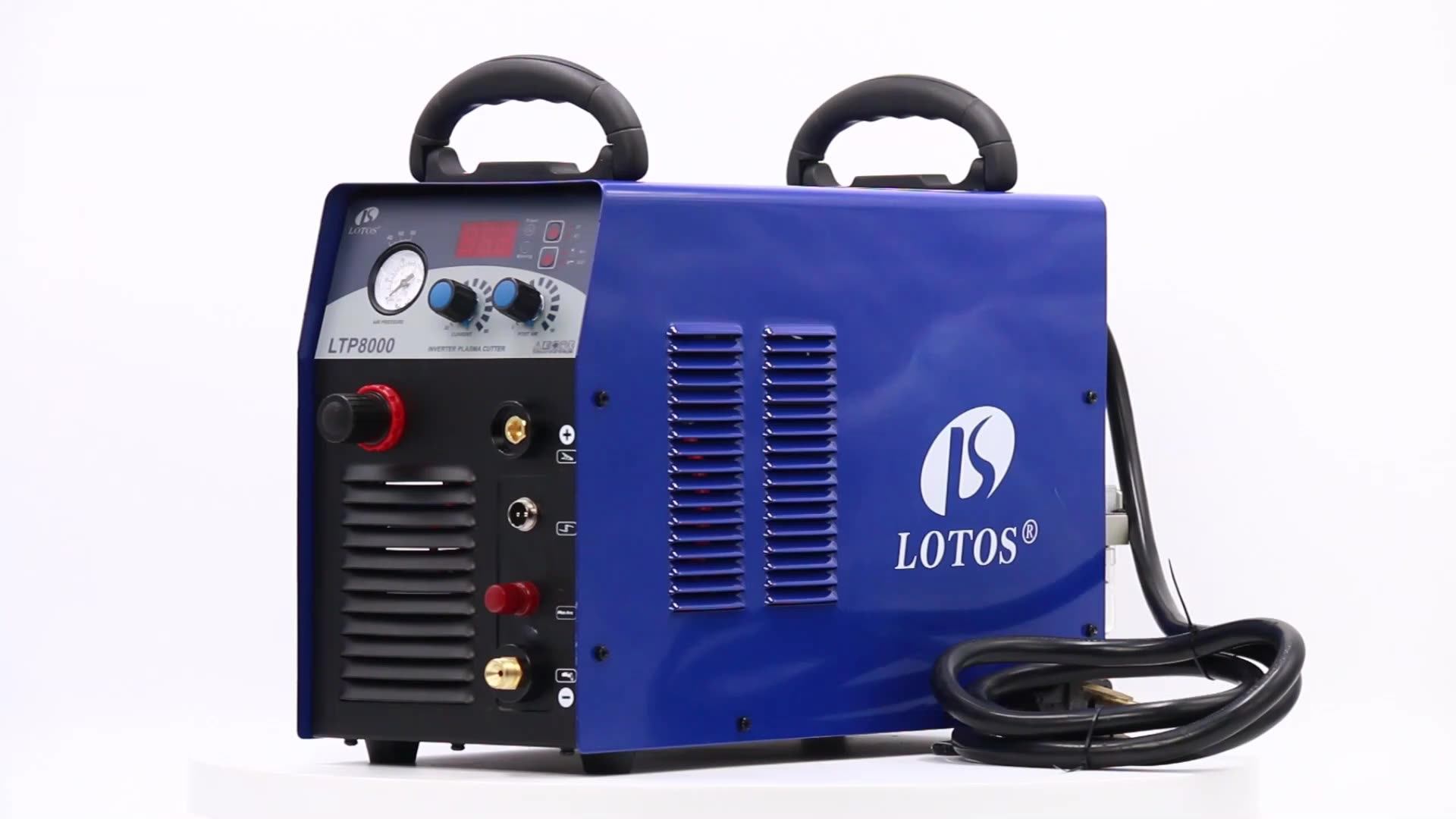 Lotos Ltp8000 Igbt Inverter 80 Amps Pilot Arc Portable Air Plasma