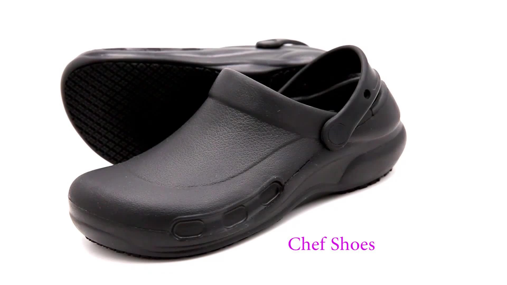 Wholesale Water Proof Nonslip Rubber Hotel Kitchen Shoes For Men Buy