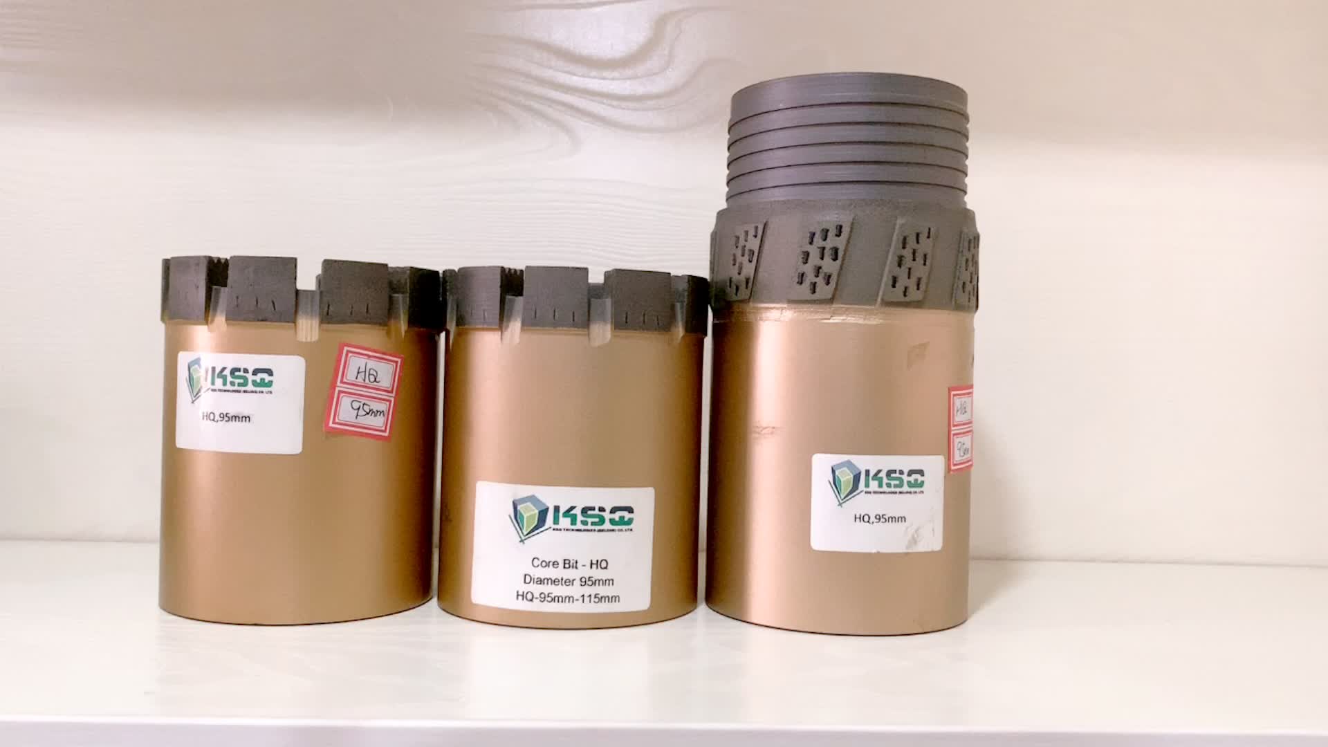 Q3 Wireline Core Barrelas Diamond Core Drill Bit For Triple Tube Core