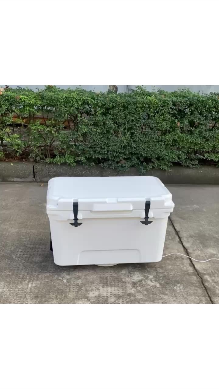 65l Heavy Duty Plastic Rotomolded Cooler Insulated Dry Ice Storage