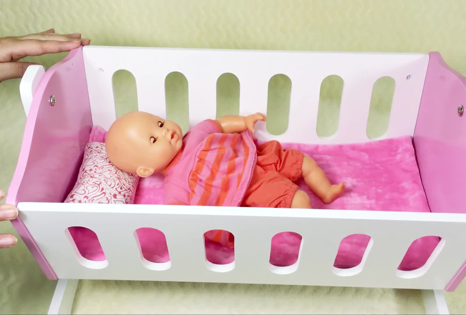 Baby Toys Amy S 18 Inch American Girl Doll Cradle Buy Rocking
