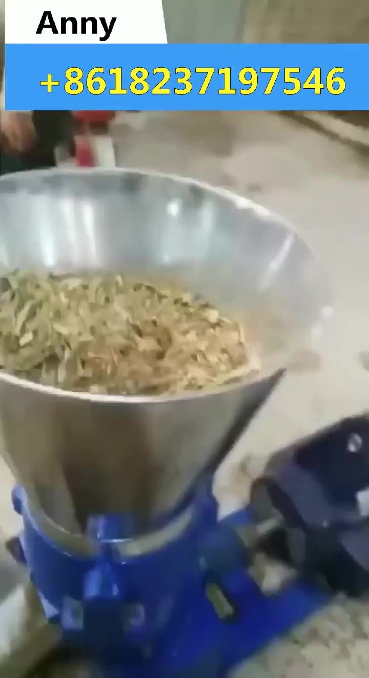 Pellet Press Animal Feed Processor Farming Feed Machine Forage Feed