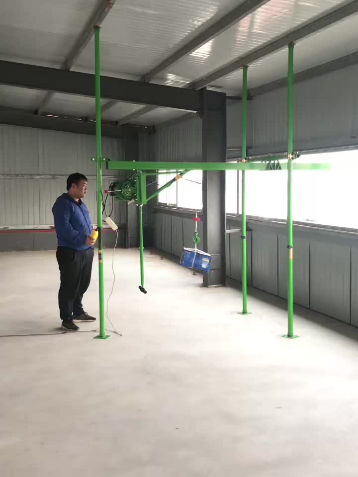 Wholesale Price Portable Building Materials Lifting Equipment 500kg Mini Lift Crane 500kg 100m