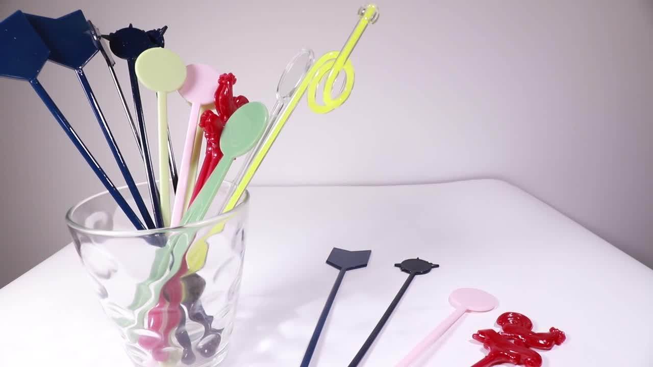 Logo Printed Plastic Sticks For Fruit Buy Plastic Sticks For Fruit