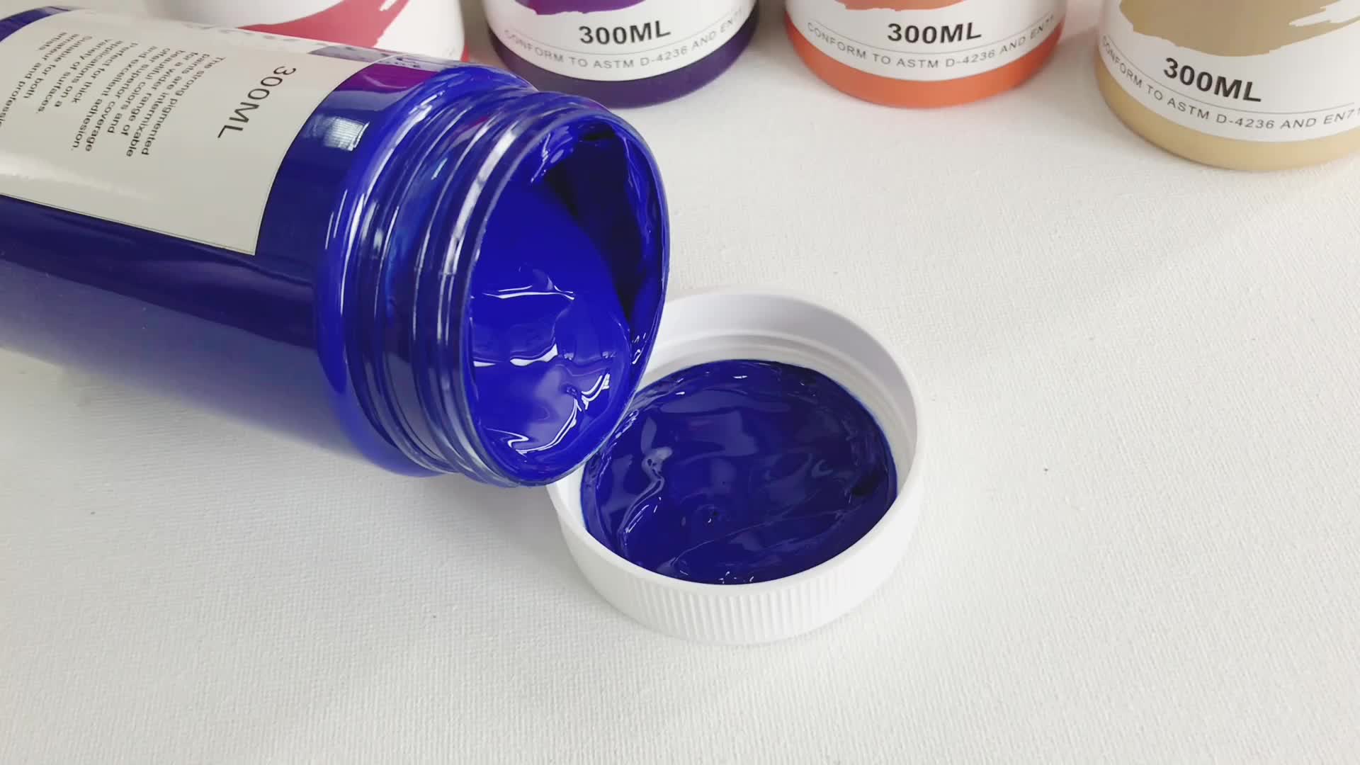 300ml Acrylic Artistic Paint Painting Acrylic Colors Acrylic Paint