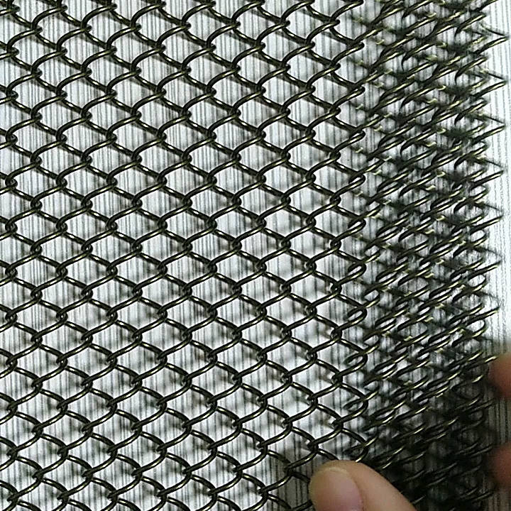 Classic Metal Stainless Steel Wire Mesh Fireplace Replacement