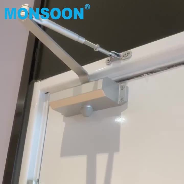 Safety Hydraulic Adjustable Gas Struts Door Closer Overhead Hidden