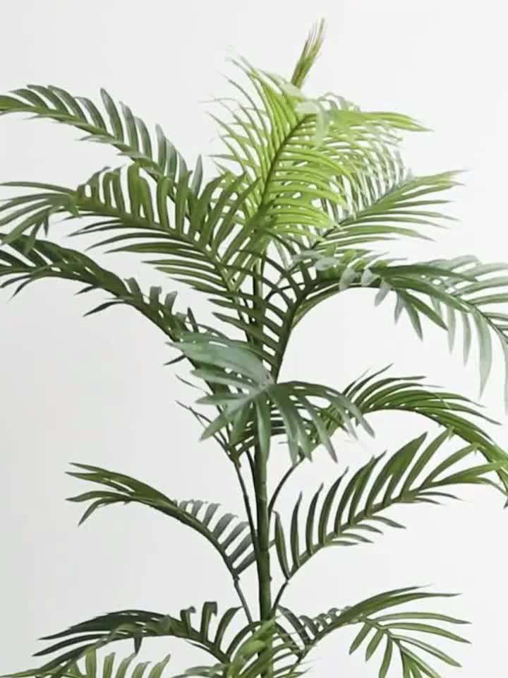 Factory Direct Sale Indoor Decoration Artificial Leaf Plant Coconut