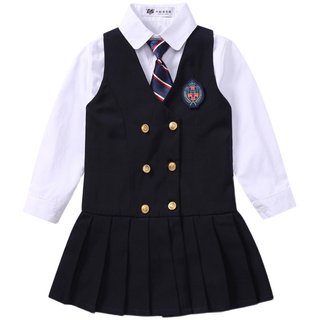 幼儿园园服儿童运动会班服小学生大合唱朗诵演出服英伦风校服套装