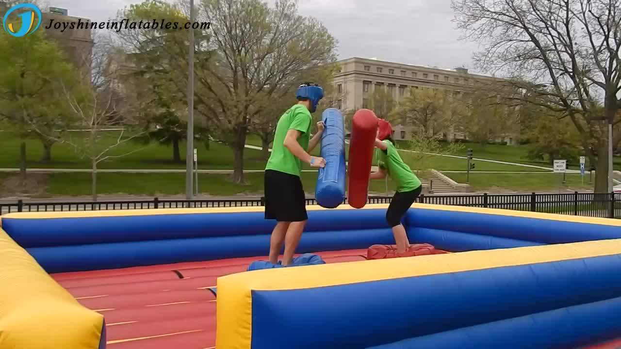 Giant Inflatable Gladiator Sticks Joust Duel Game Inflatable Jousting