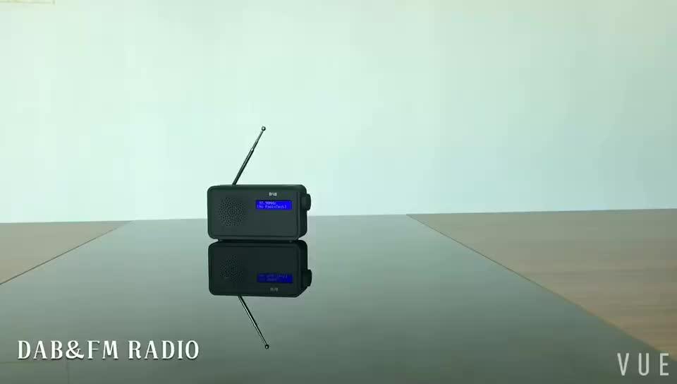 Modern Stylish Portable Indoor Bt Radio Wifi Radio Fm/dab/dab+