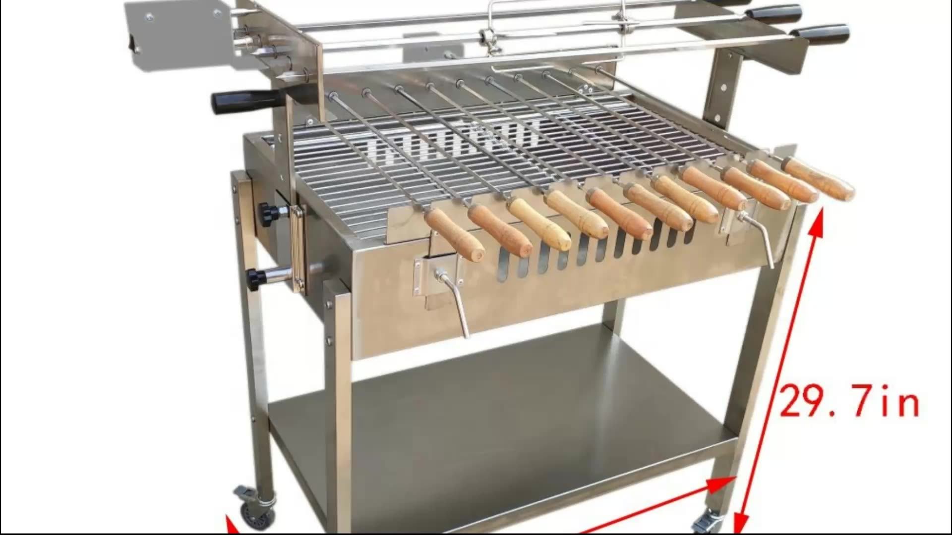 catering bbq Barbecues Cyprus Charcoal Barbecue Grill Foukou with