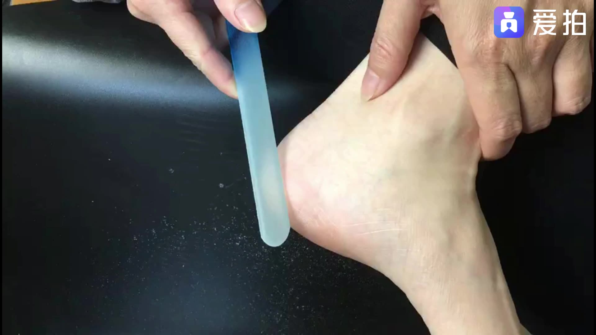 Customized Glass Crystal Foot File For Quick Exfoliation Of Dead Skin