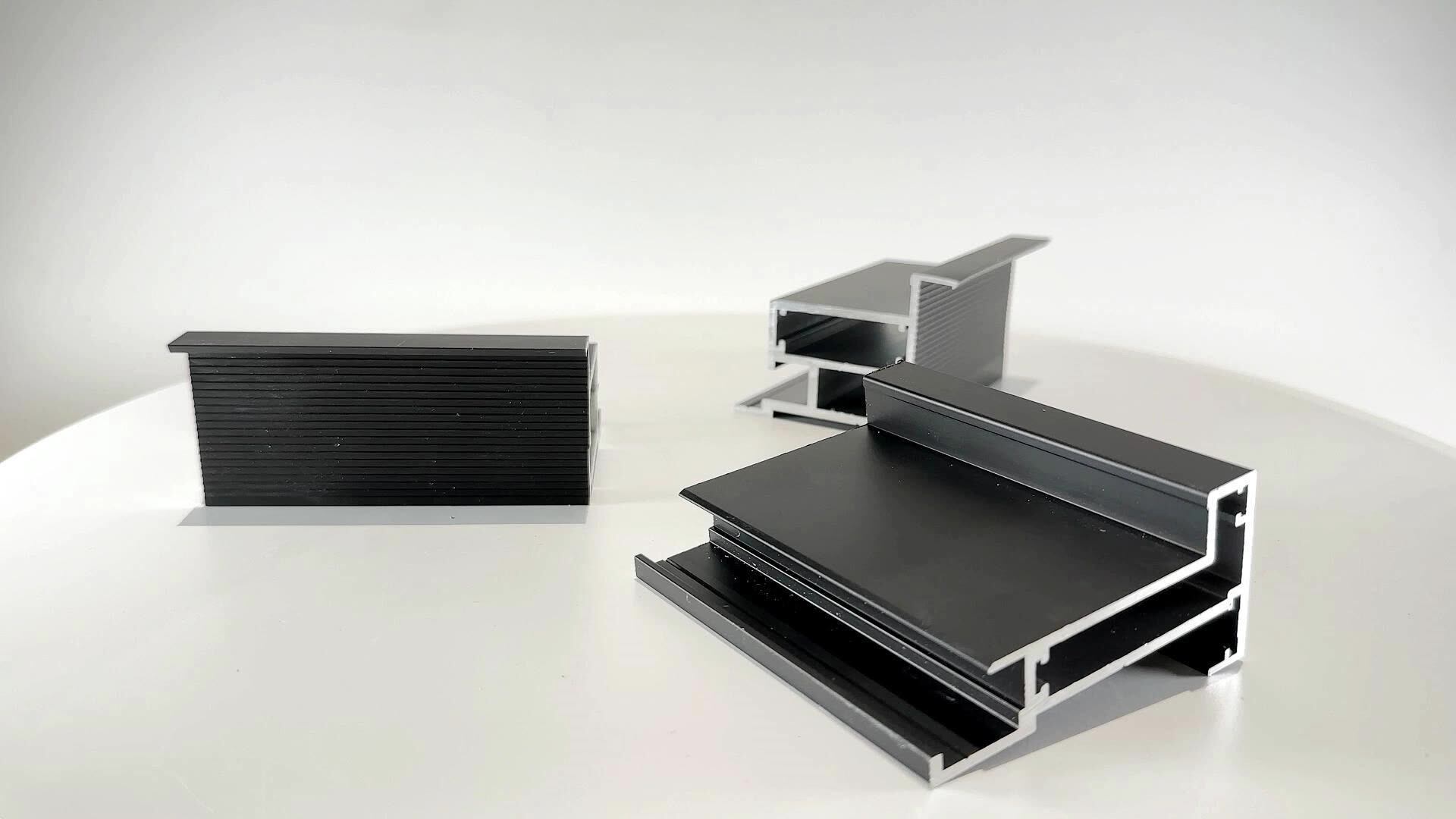 Custom Aluminum Door Frame Perfiles De Aluminio Minimalist Sliding Door