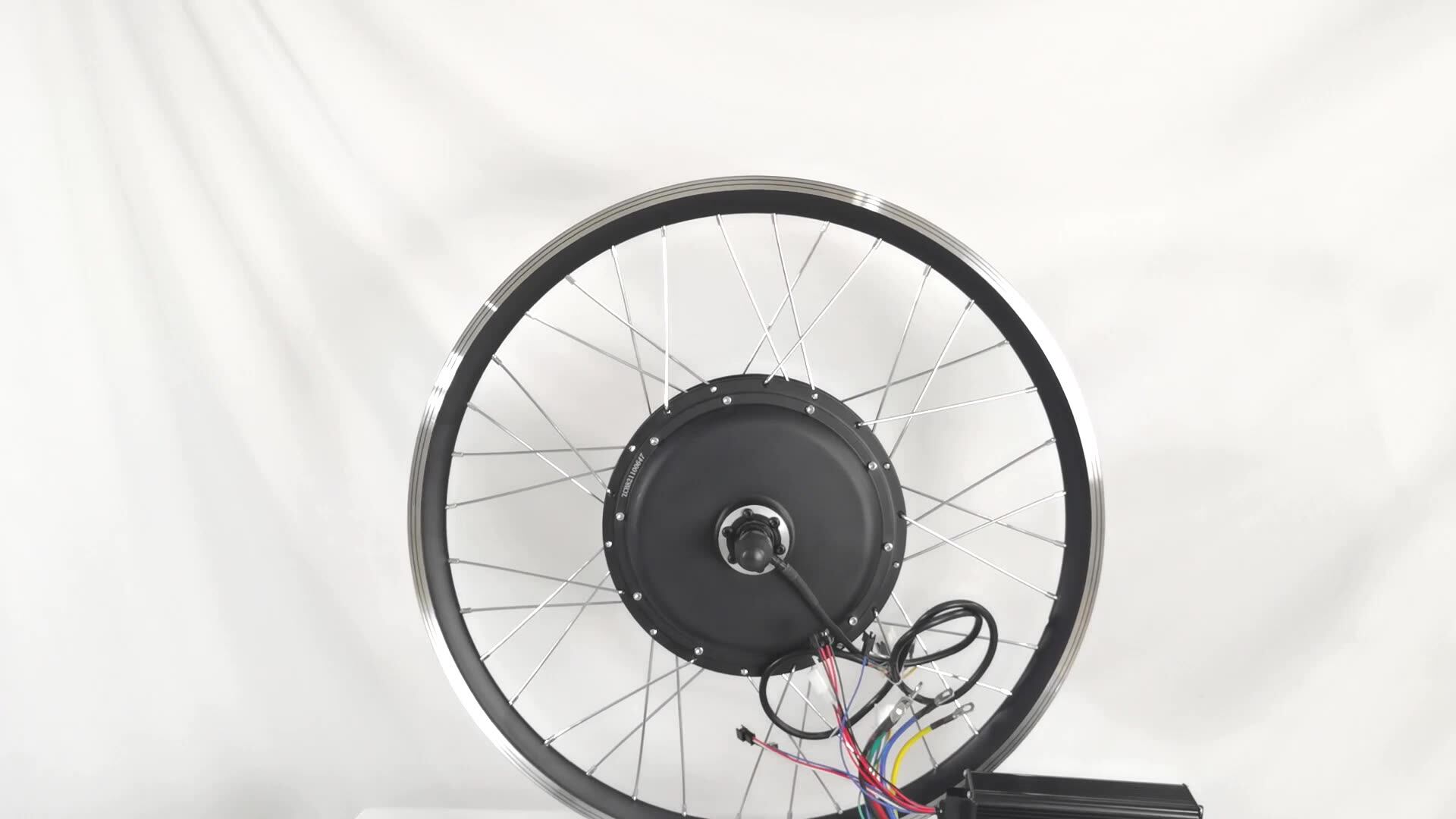 Professional Bicycle Electric Motor Kit 750w 1000w 1500w Ebike 20 Inch Fat Tire E Cycle Electric