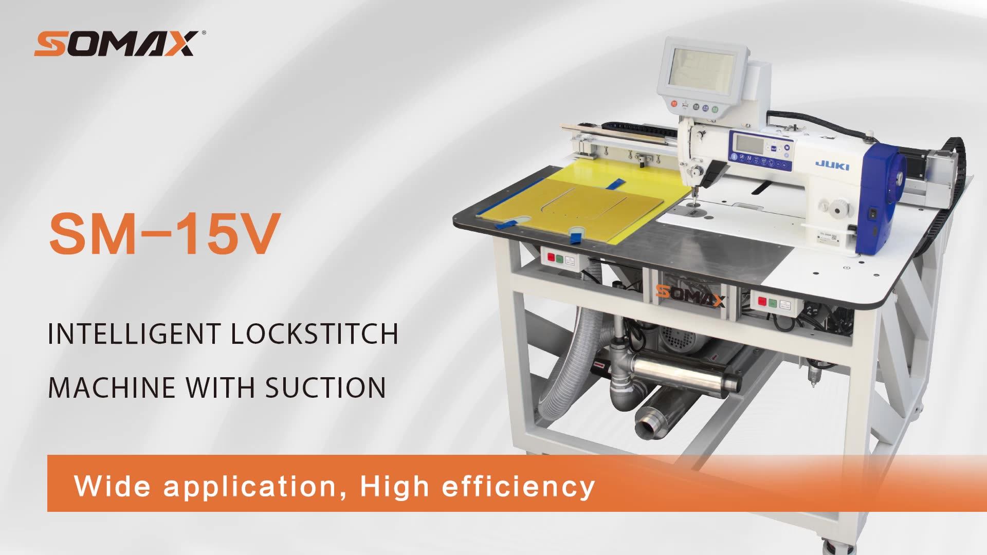 Somax Sm15v Automatic Pattern Template Sewing Machine Lockstitch