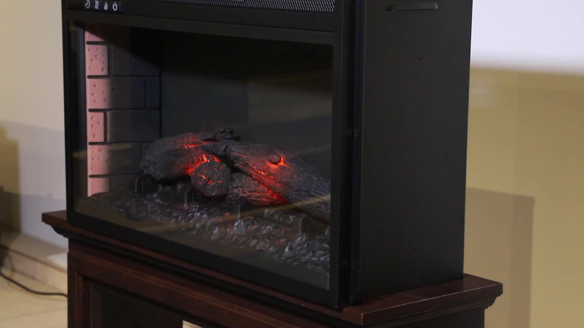 Popular Media Electric Fireplace Heater Tv Stand With Remote