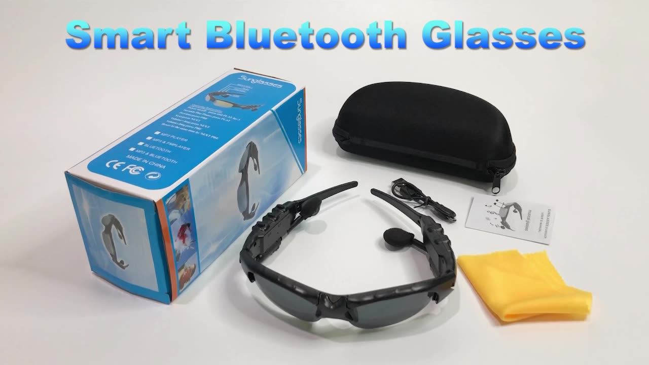 Lunettes De Soleil Bluetooth Ola Esporte - Verres Polarisés UV, Micro, Contrôle Musique