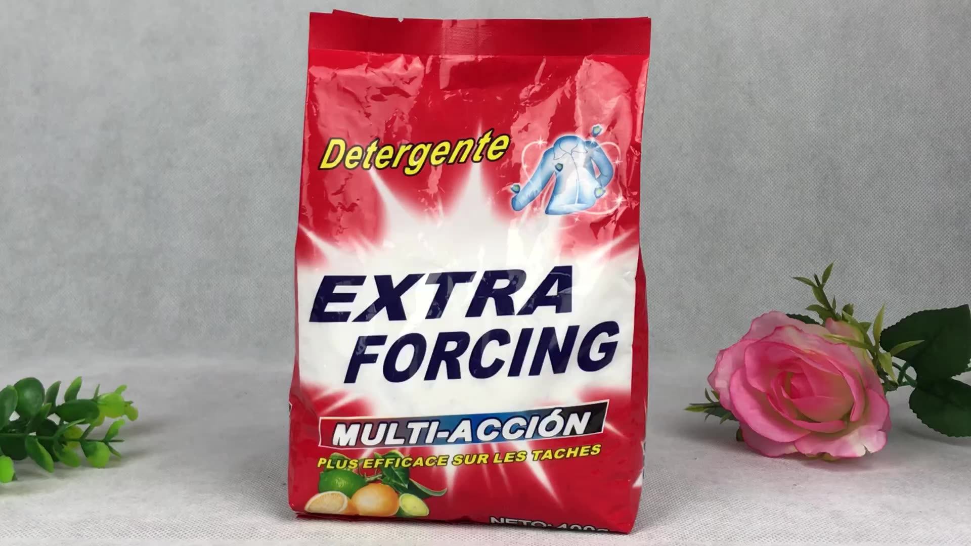 4kg Idol Washing Powder Laundry Detergent Powder Form Detergent Factory