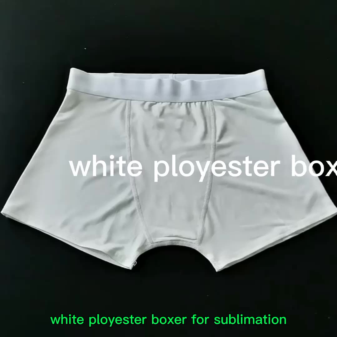 White polyester boxers Clearance