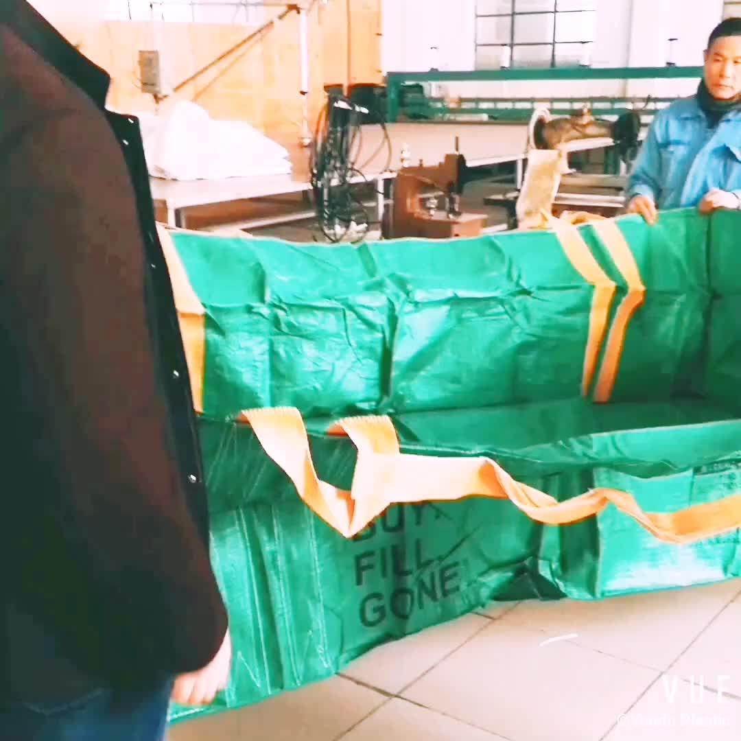 3 Cubic Yard Dumpster Bags Supplier Large Size Construction Bag