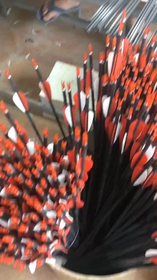 Hot Selling Archery Carbon Arrows Id3.2mm Archery Hunting Carbon Arrows