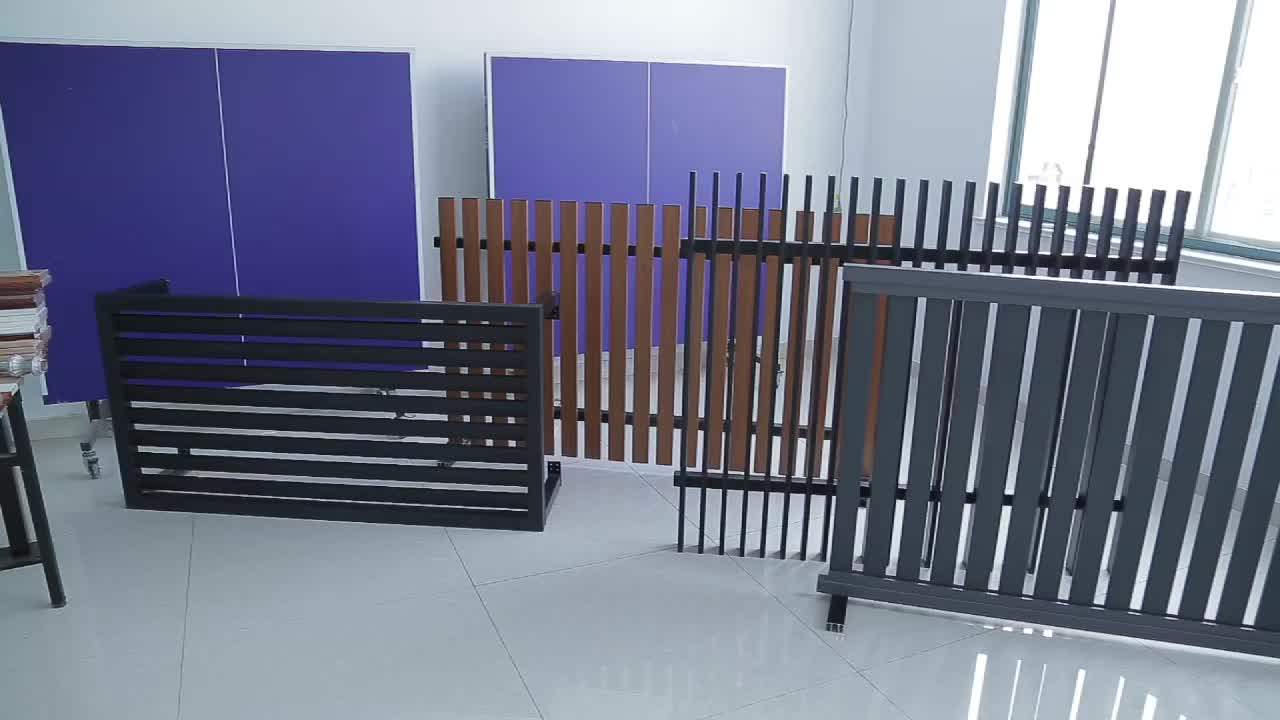 Aluminum Slat Fence And Gate Buy Aluminum Horizontal And Vertical