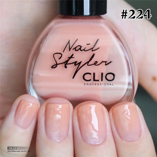 Hàn Quốc miễn thuế mua clio mới 珂 Bộ sơn móng tay Leo gradient để mua ba tặng một màu nude kéo dài - Sơn móng tay / Móng tay và móng chân son mong tay dep