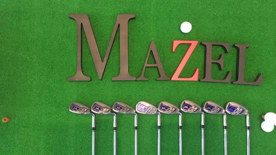Mazel Flex Regular Rh Golf Clubs Men's 9pieces Iron Set(4sw) Single Swing Same Weight Golf