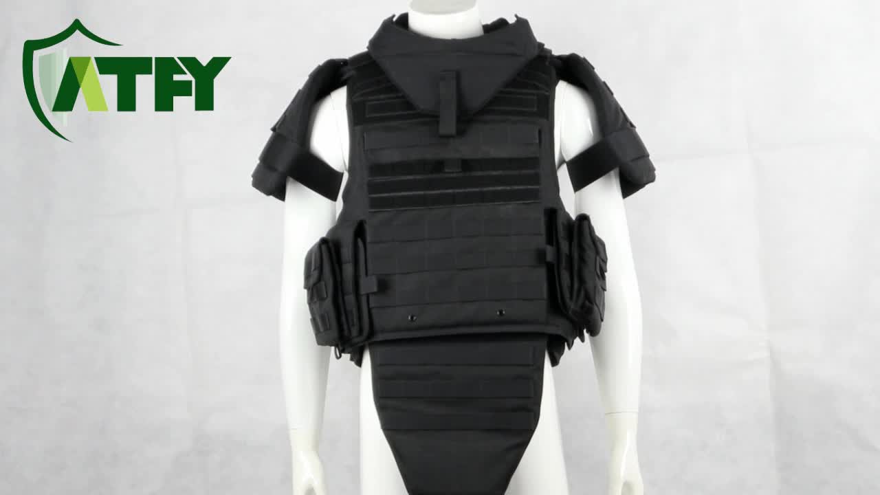 Ballistic Carbon Fiber Military Level Iv Bulletproof Tactical Full Body