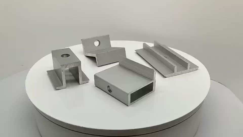 Aluminum Extrusion Profile For Solar Panel/aluminium Solar Roof Rail Clamp Buy Solar Mid Clamp