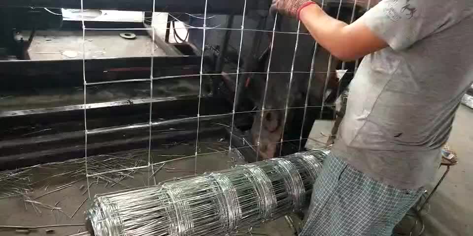 High Tensile Galvanized Farm Fence / Cattle Wire Mesh / Field Fencing