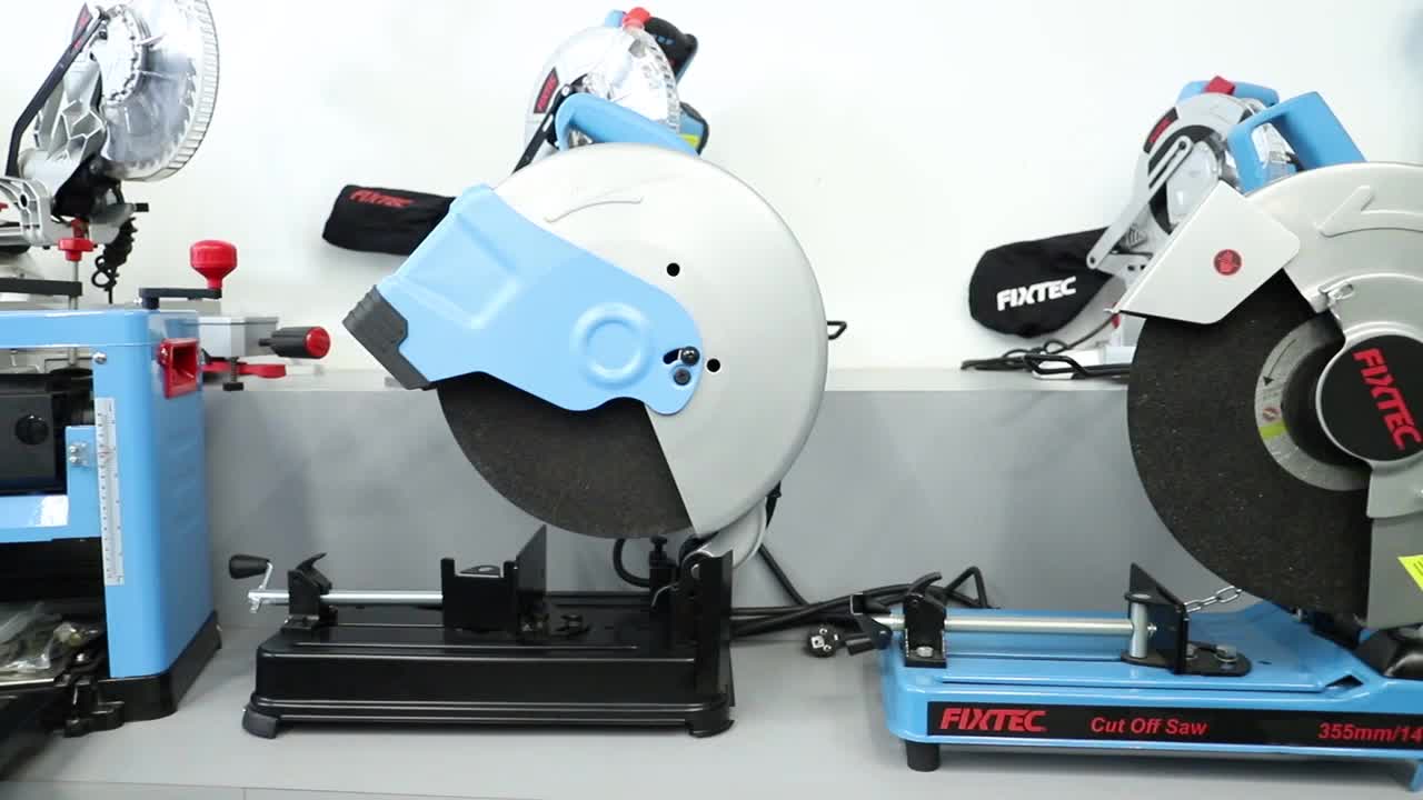 Fixtec Power Tools Laser Cutting Saw 1800w 230v Electric Industrial Compound Miter Saw With