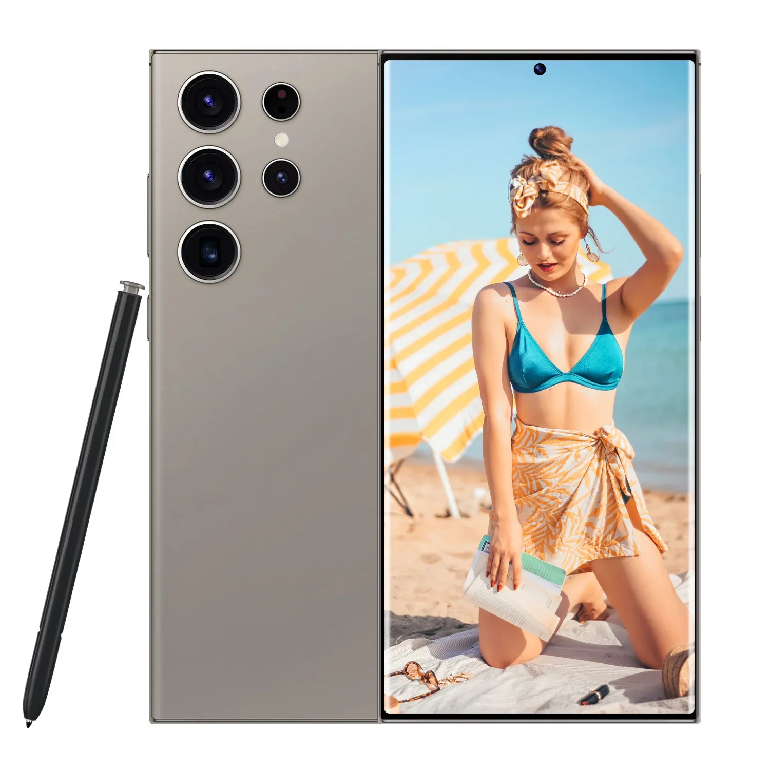 (Cross-border trading), S24, compatible protective case, mobile phone, smartphone, 6.75 inch, support function for all network communication standards