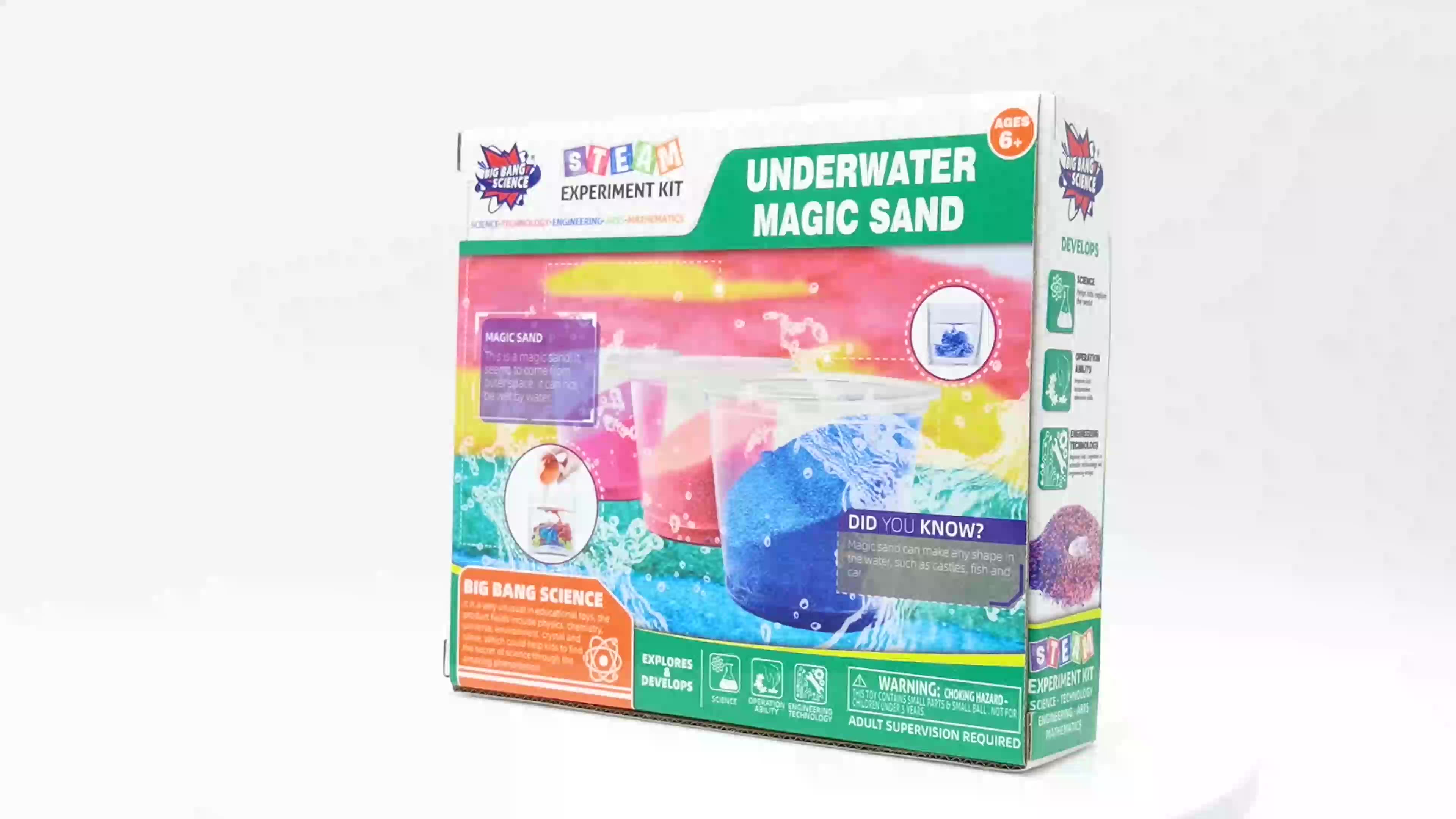 Underwater Magic Sand