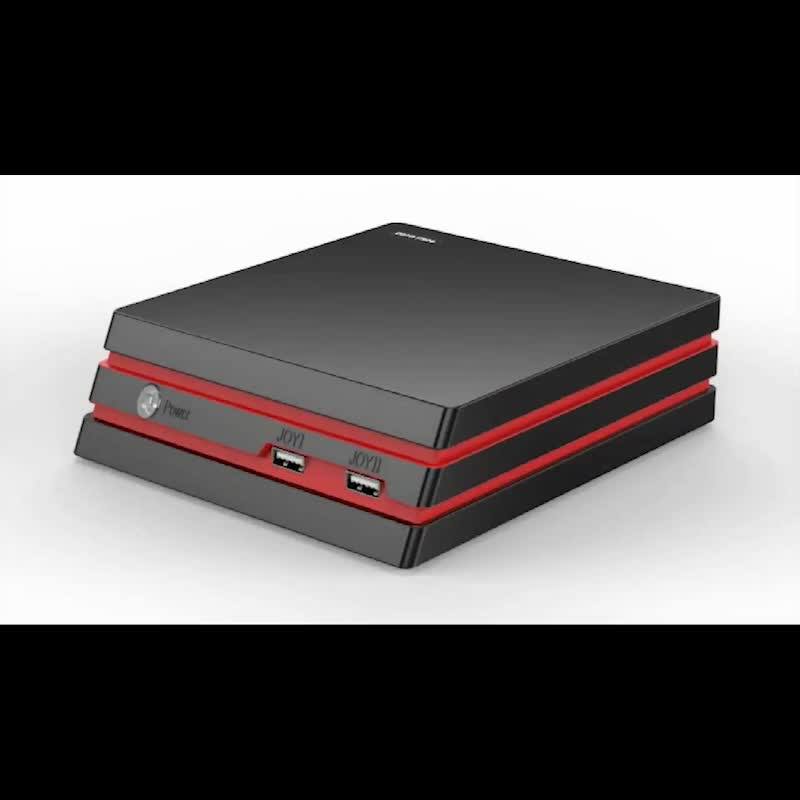 Data Frog 4k Hd Family Video Game Console With Wired Controller 600 Classic Games Support Sd