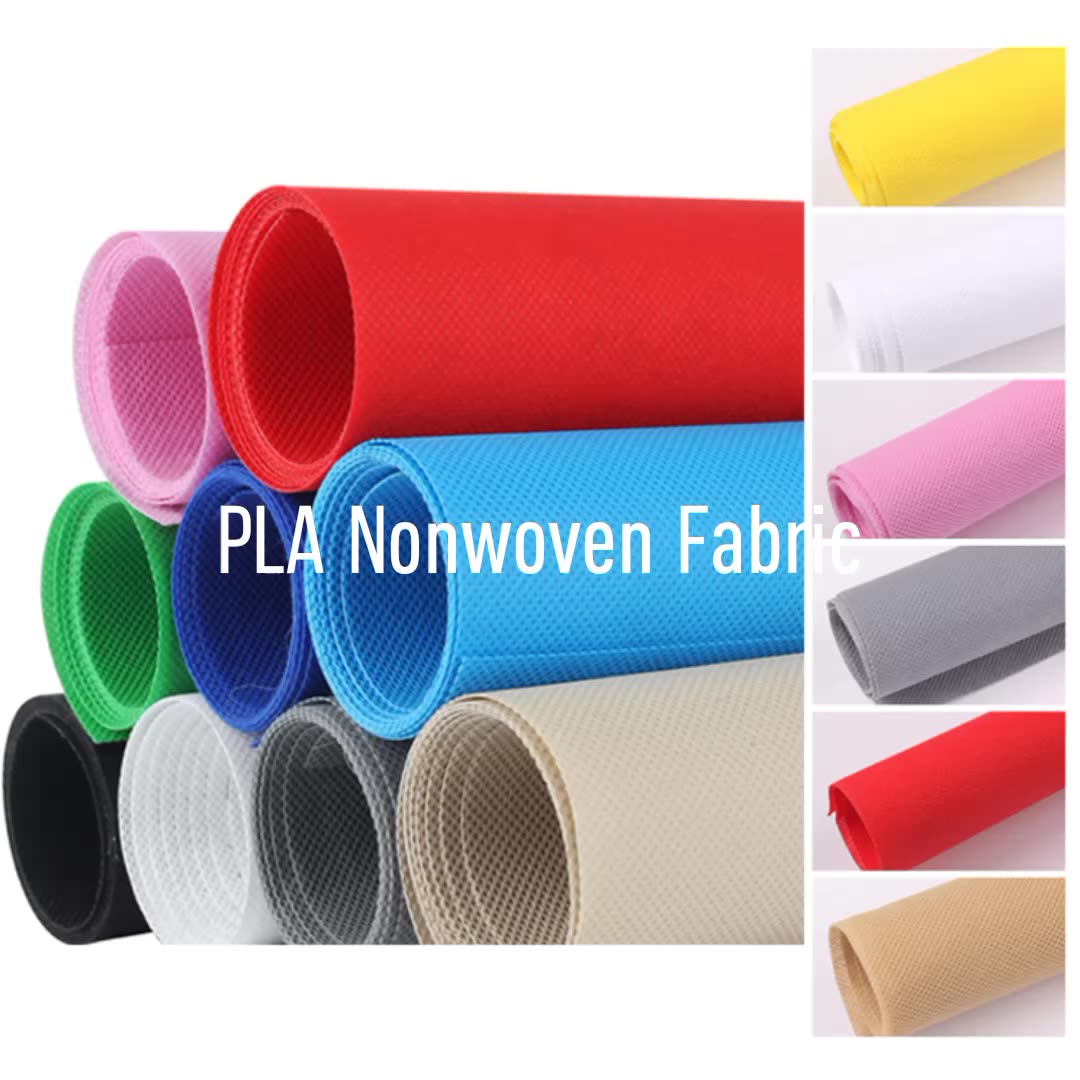 Free Sample Pla Spunbond Nonwoven Fabric Biodegradable Pla/pbat Non