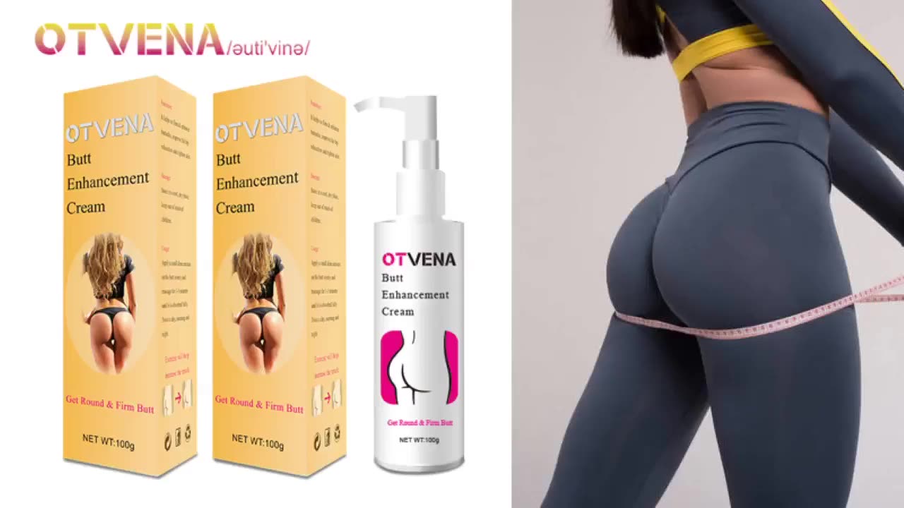 Enhancement Butt Cream Herbal Ingredient For Big Butt Ass Hip Lifting Up Butt Massage Cream