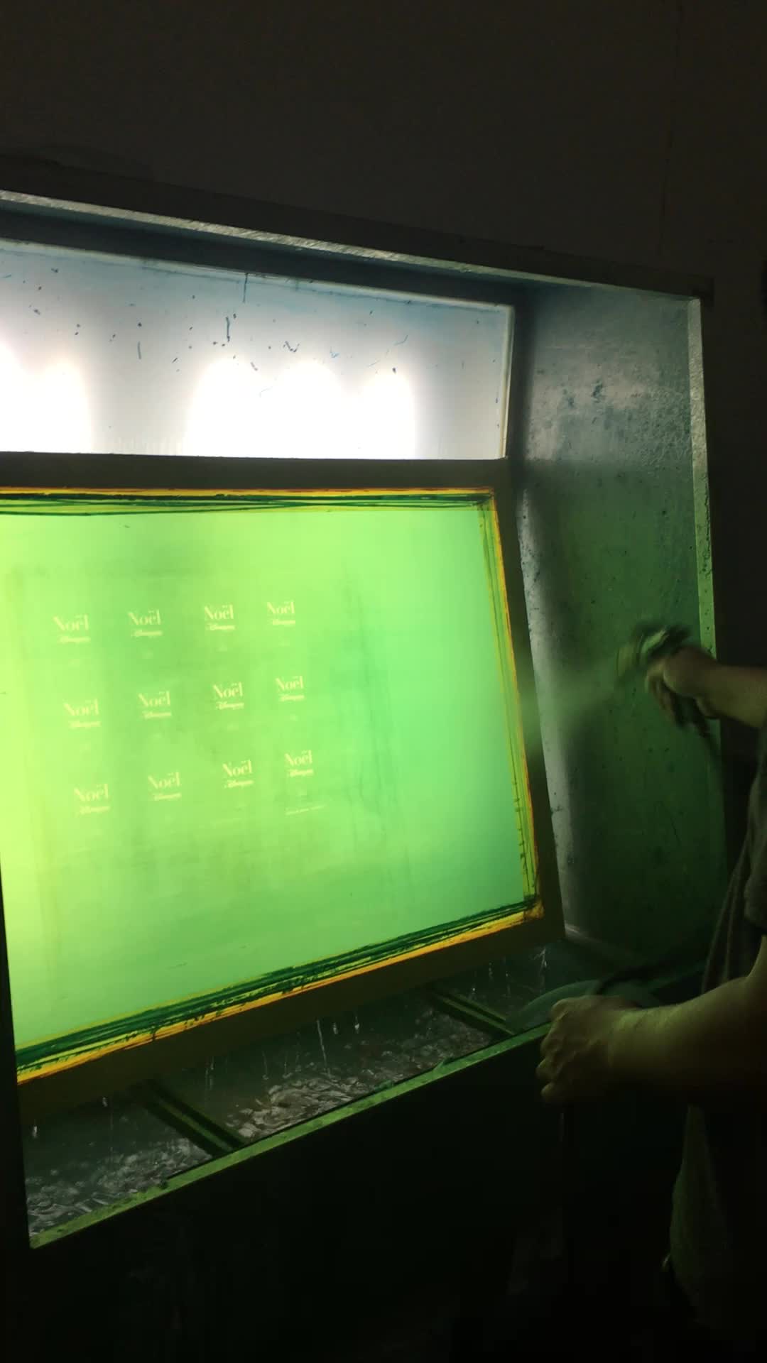 Screen Printing Aluminum Frame Stencil Washing Booth Station With High