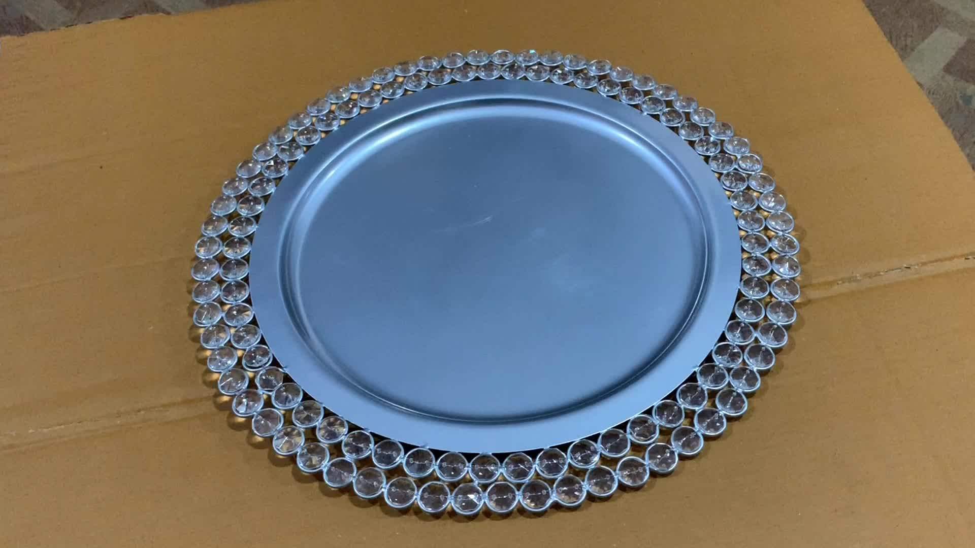 Diamond Charger Plate Buy Diamond Charger Plate,Wedding Charger Plates,Crystal Charger Plates