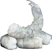 Fresh frozen shrimps ice-free super fresh extra large green shrimps quick-frozen frozen shrimps delineated shrimps commercial wholesale 10 pounds