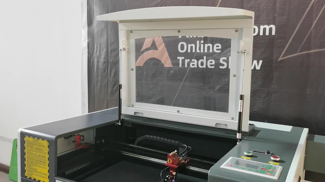 Dog Tag Rubber Stamp Embroidery 4060 Co2 Laser Cutter 40w 50w 60w 80w