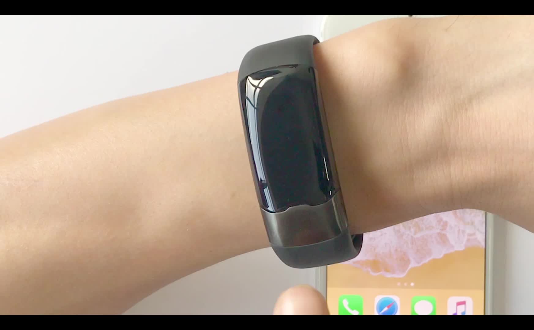 large screen fitness tracker